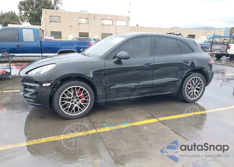 2015 Porsche Macan Turbo z USA, uszkodzony, nr VIN WP1AF2A54FLB90965
